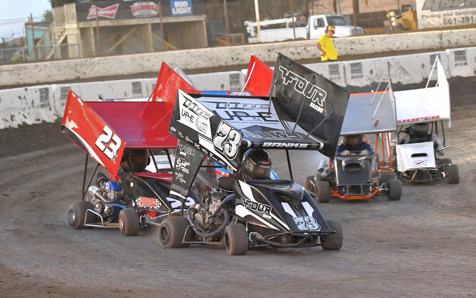 Bakersfield Speedway The Wests Fastest 1/3Mile, High Banked, Clay Oval