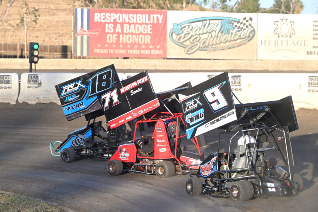 OUTLAW KARTS, MINI DWARFS, FLAT KARTS Bakersfield Speedway